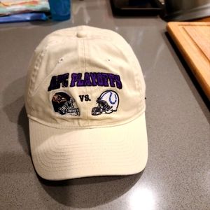 2007 Ravens vs Colts AFC Playoff Hat